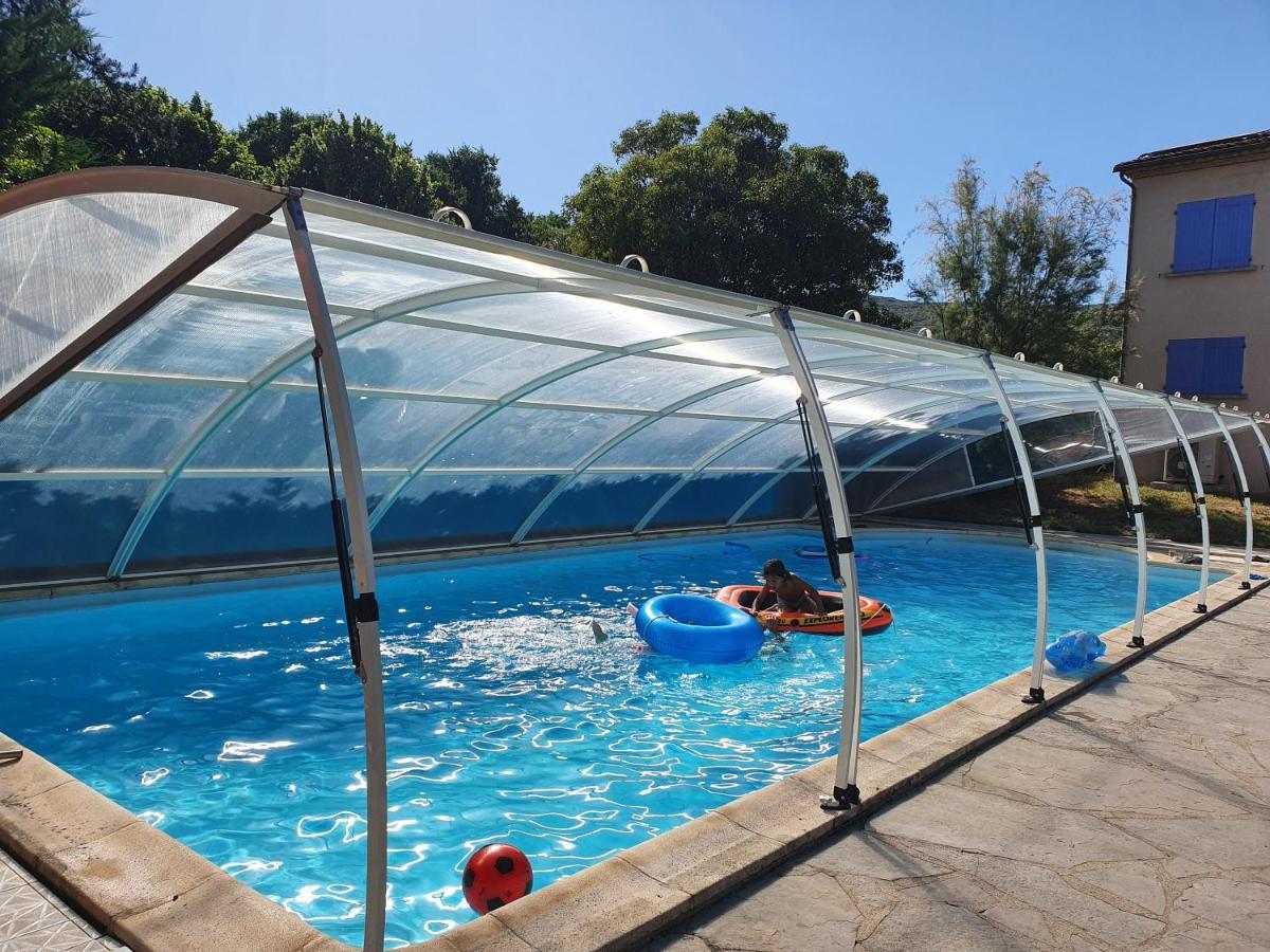 Cazilhac  Maison Avec Piscine Entre Garrigue Et Cevennesヴィラ エクステリア 写真